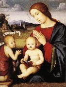 Madonna and Child with the Infant St John the Baptist dsh FRANCIA, Francesco
